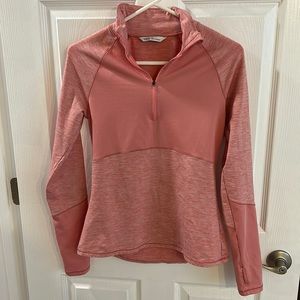Dicks Sporting Goods, 1/4 zip size medium, pink